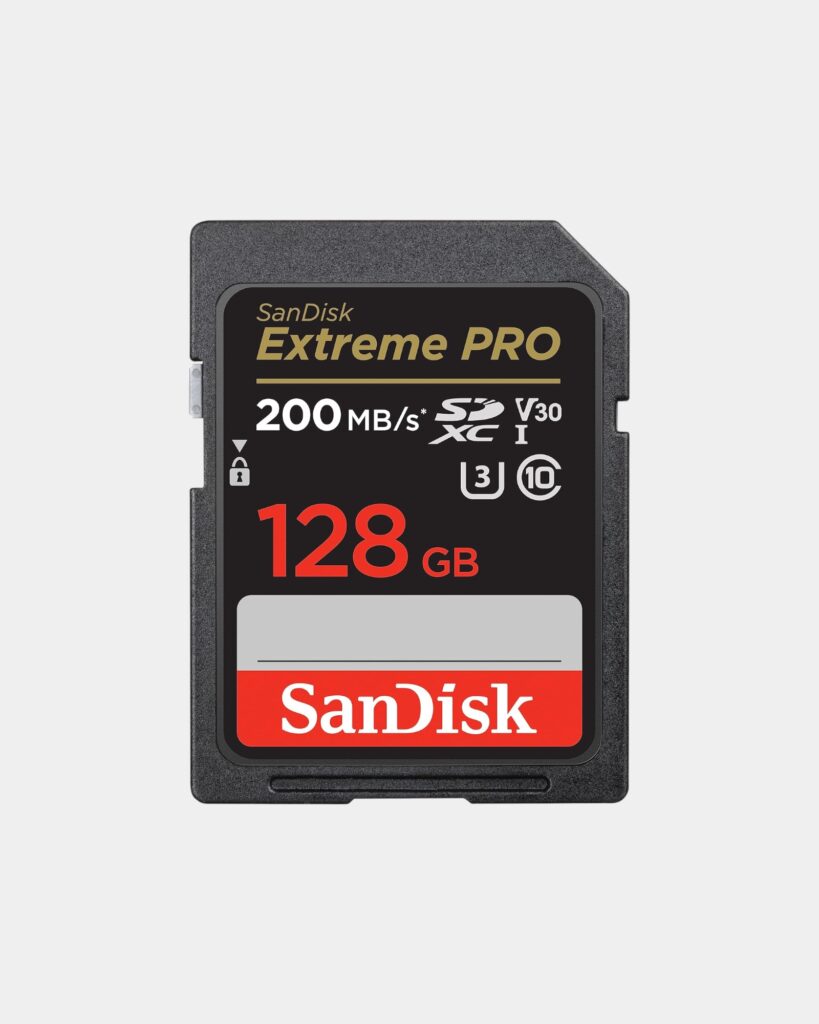 SanDisk Extreme PRO SDXC UHS-I 128 GB Memory Card