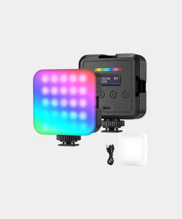 NEEWER Lampe vidéo magnétique RVB pour caméra