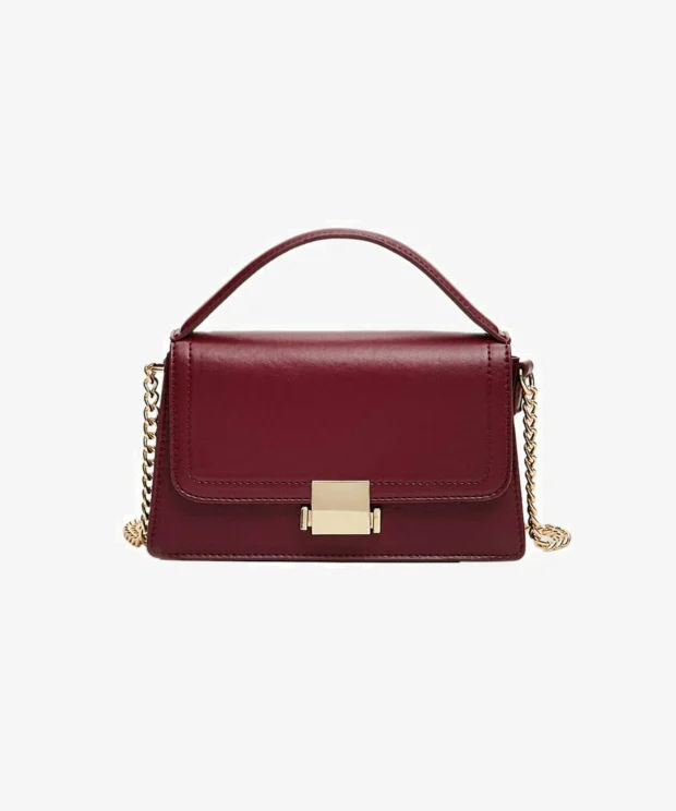 Stradivarius Sac bandoulière bordeaux